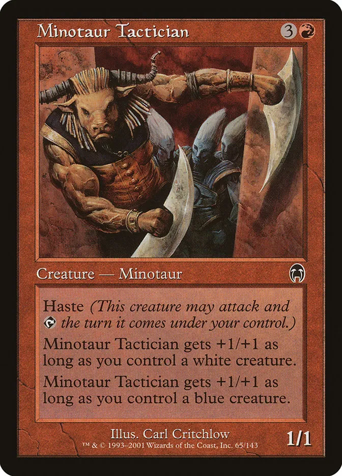 Minotaur Tactician Front Face