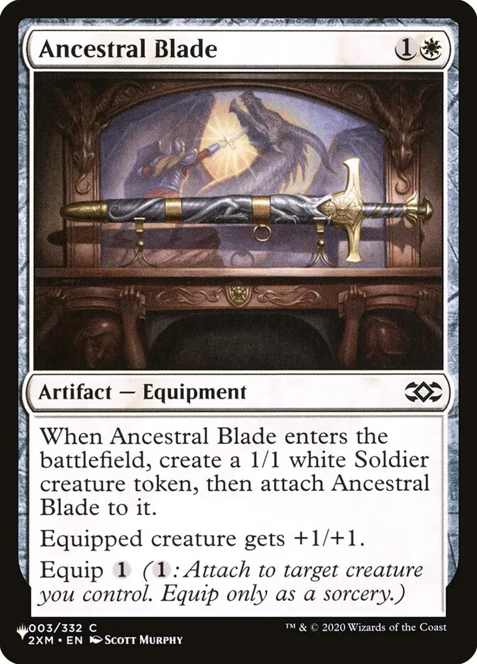 Ancestral Blade Front Face