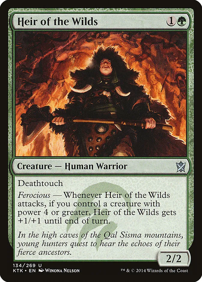 Heir of the Wilds Front Face