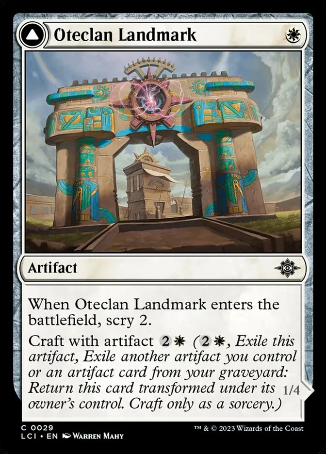 Oteclan Landmark // Oteclan Levitator Front Face