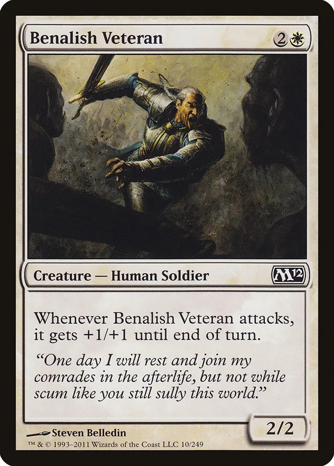 Benalish Veteran Front Face