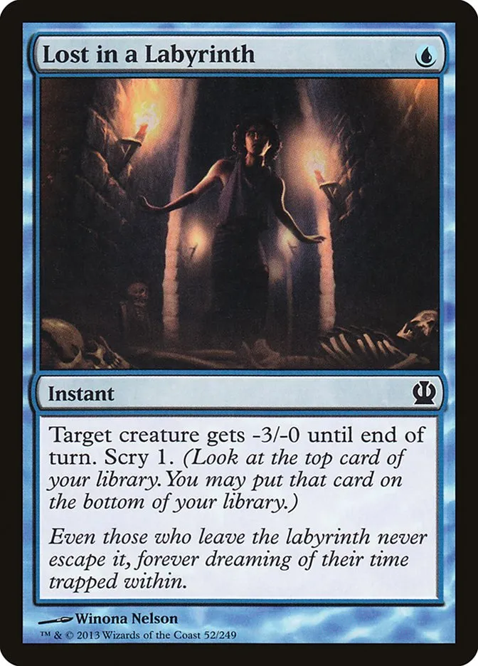 Lost in a Labyrinth Front Face