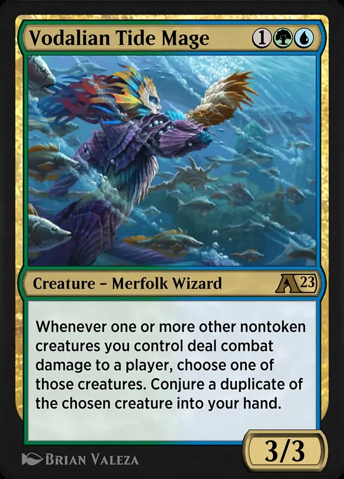 Vodalian Tide Mage Front Face