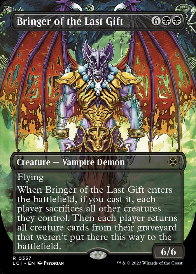 Bringer of the Last Gift Front Face