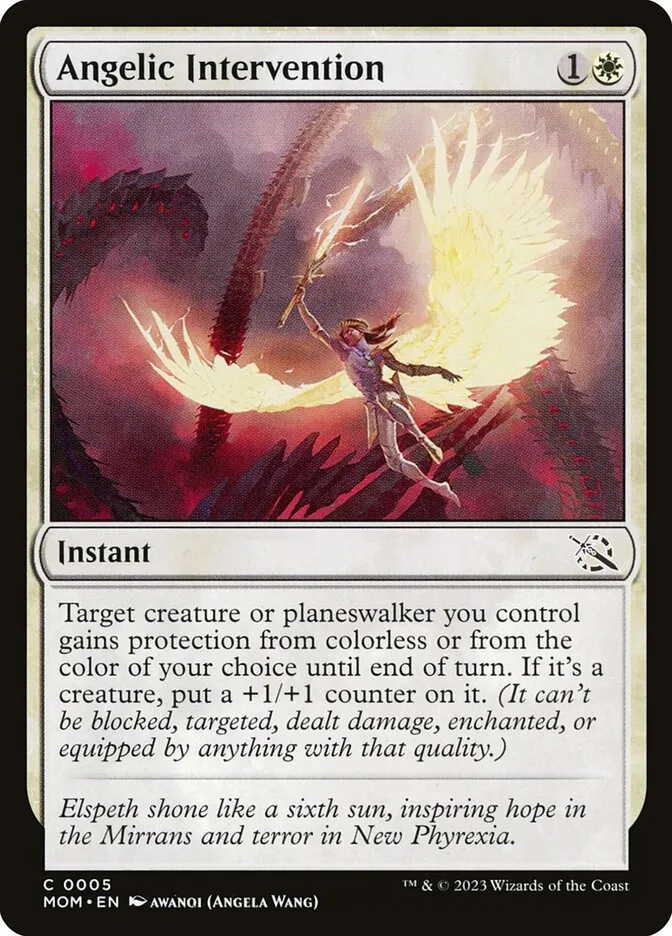 Angelic Intervention Front Face