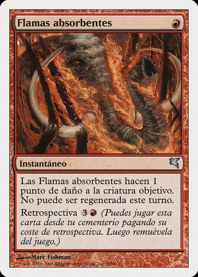 Engulfing Flames Front Face