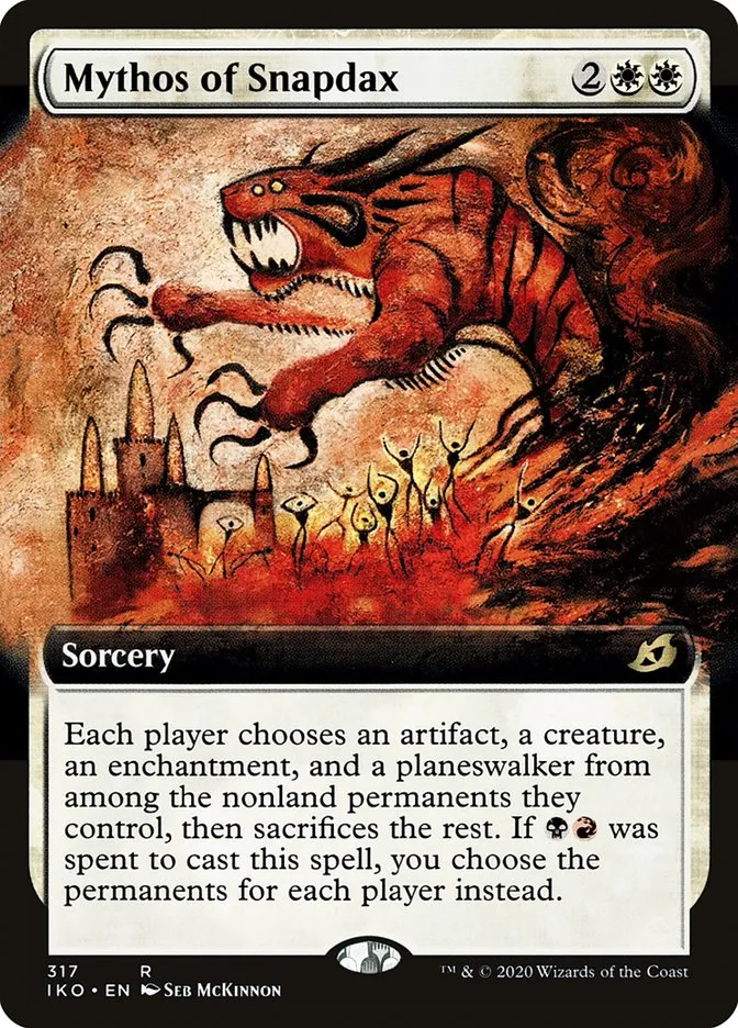Mythos of Snapdax Front Face