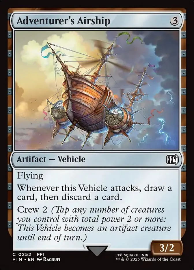 Adventurer's Airship Front Face