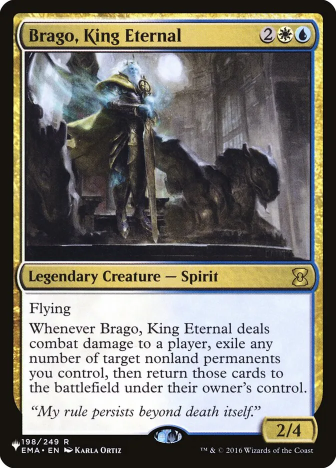 Brago, King Eternal Front Face