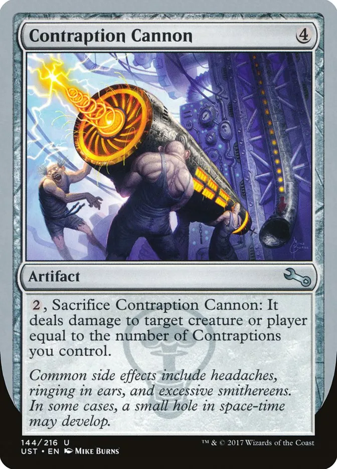 Contraption Cannon Front Face
