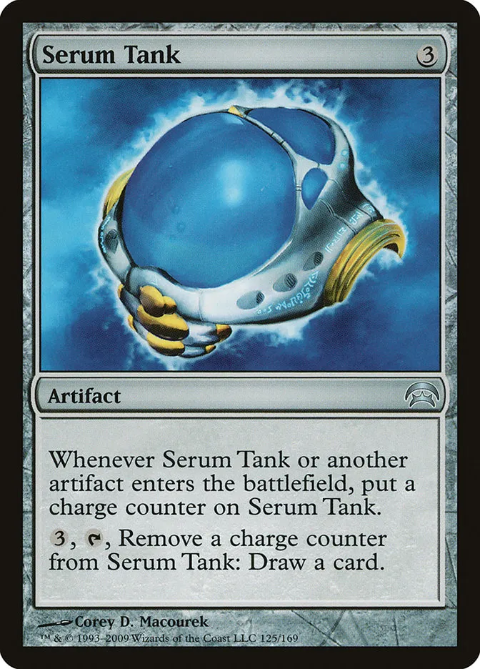 Serum Tank Front Face