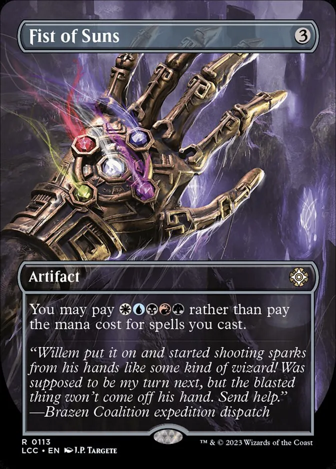 Fist of Suns Front Face