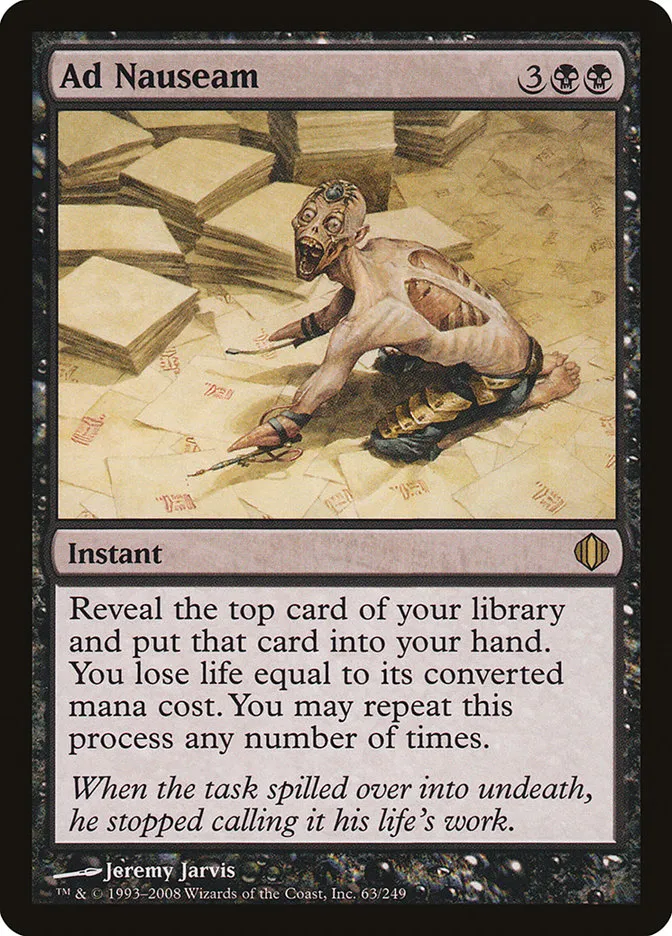 Ad Nauseam Front Face