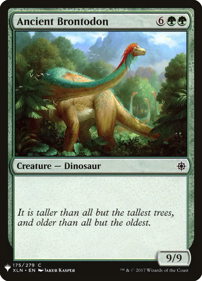Ancient Brontodon Front Face