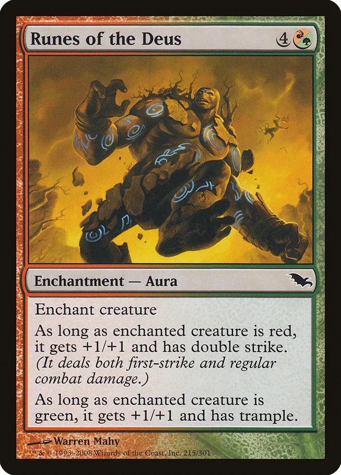 Runes of the Deus Front Face