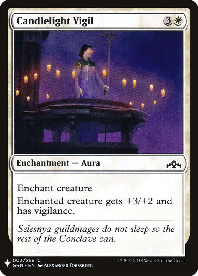 Candlelight Vigil Front Face