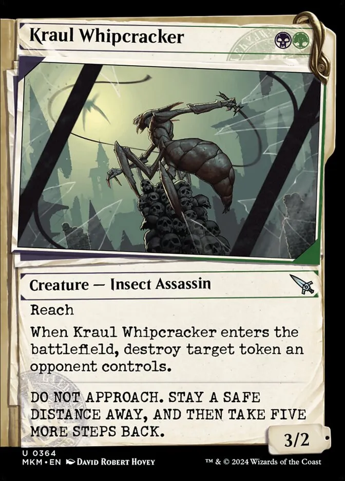 Kraul Whipcracker Front Face