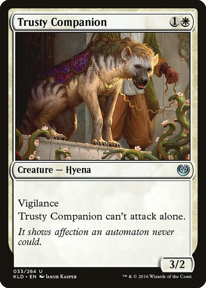 Trusty Companion Front Face