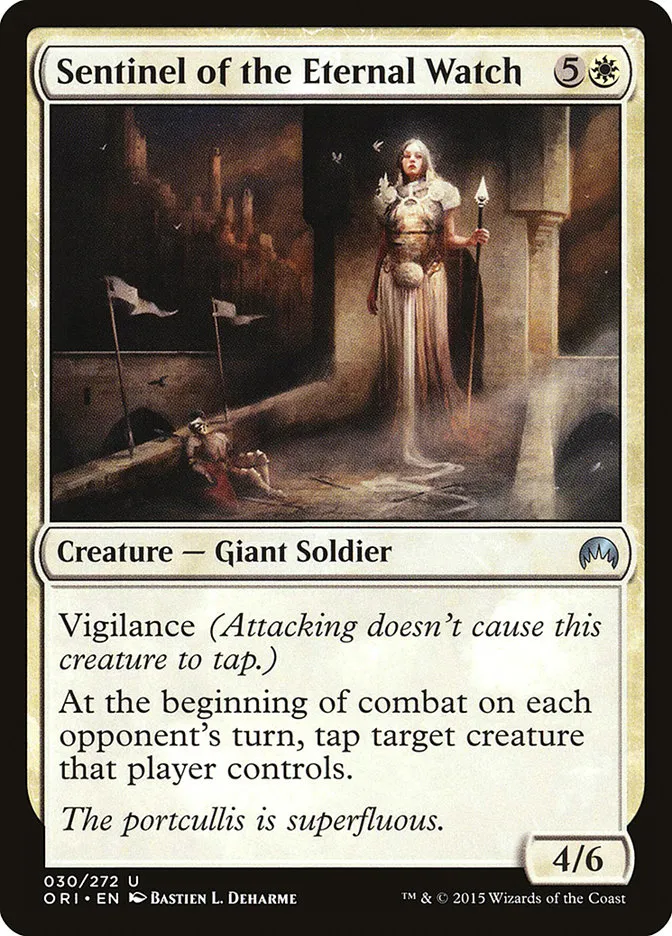 Sentinel of the Eternal Watch Front Face
