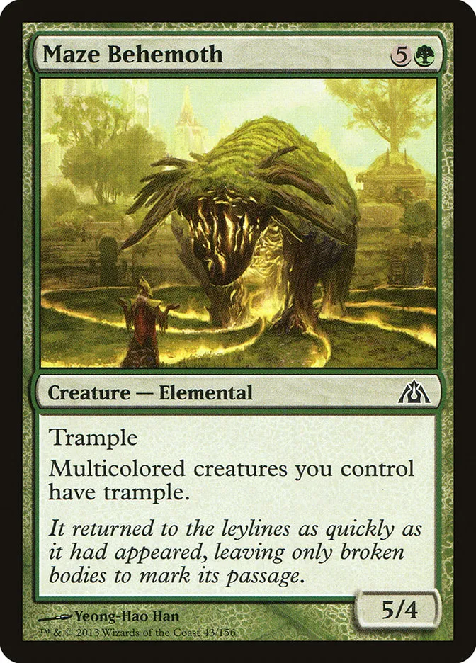 Maze Behemoth Front Face