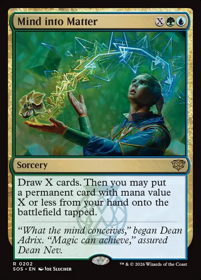 Mind into Matter Front Face