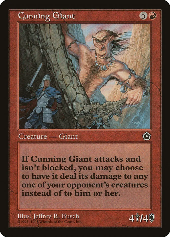 Cunning Giant Front Face