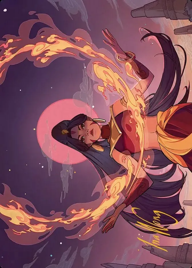 Firebending Student // Firebending Student Front Face