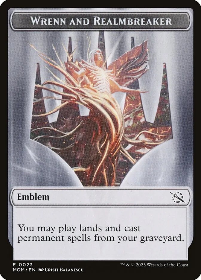 Wrenn and Realmbreaker Emblem Front Face