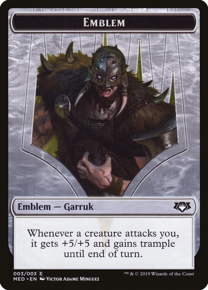 Garruk, Apex Predator Emblem Front Face