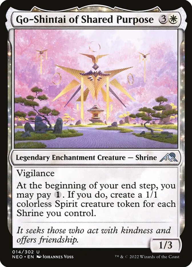 Go-Shintai of Shared Purpose Front Face