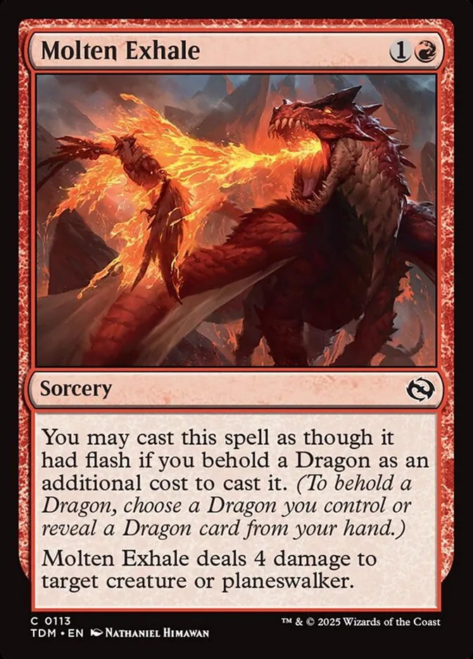 Molten Exhale Front Face