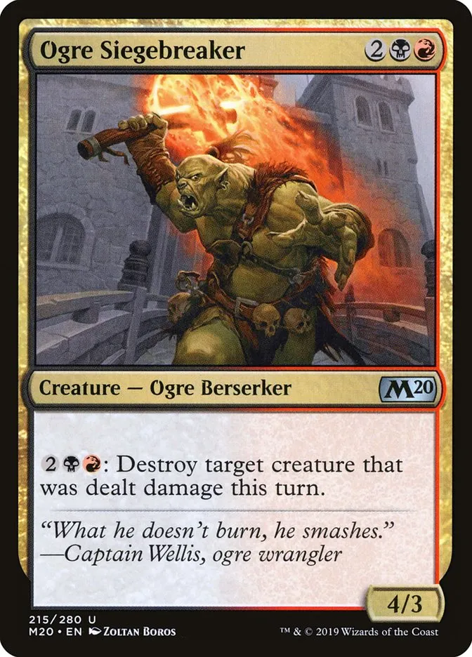 Ogre Siegebreaker Front Face