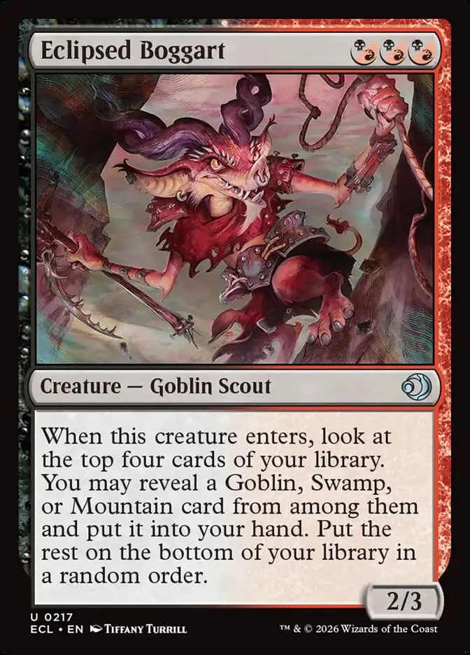 Eclipsed Boggart Front Face