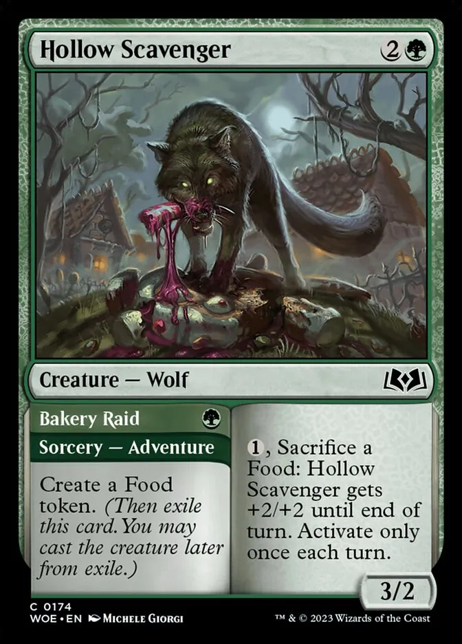 Hollow Scavenger // Bakery Raid Front Face