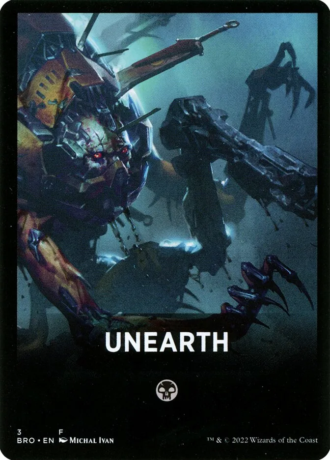 Unearth (Theme) Front Face