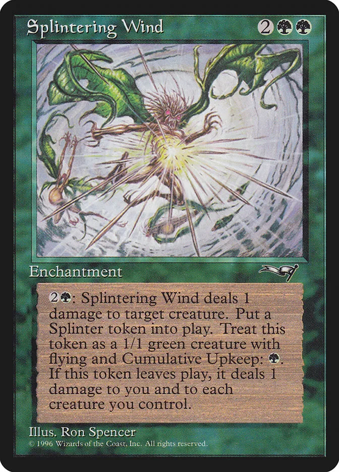 Splintering Wind Front Face