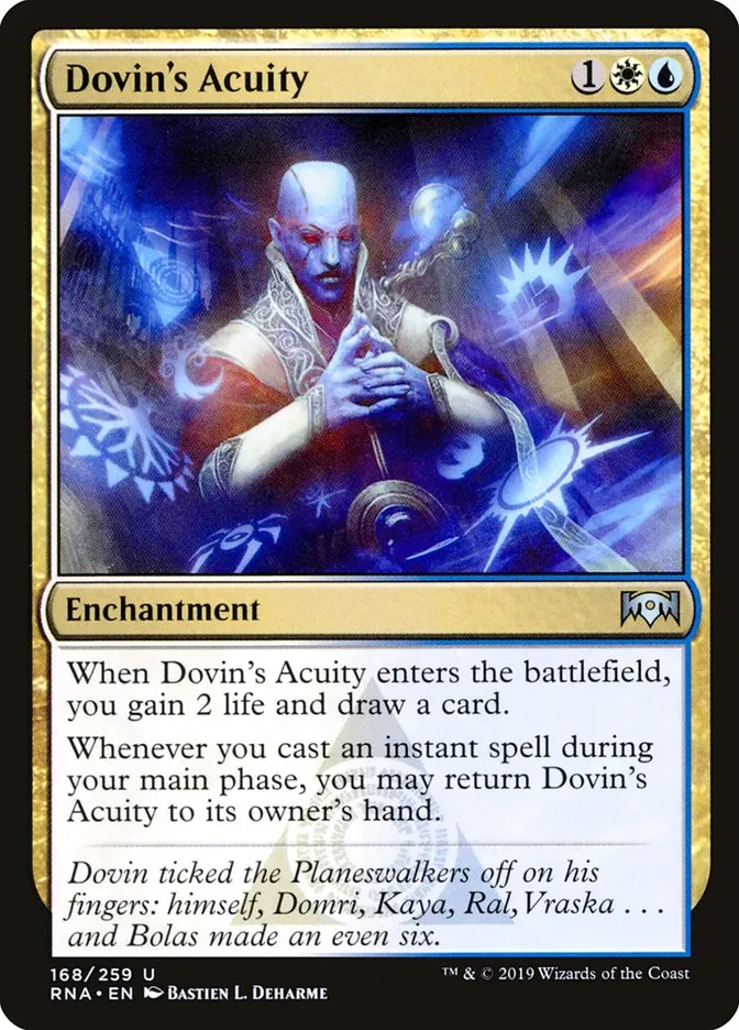Dovin's Acuity Front Face