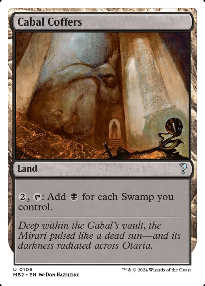 Cabal Coffers Front Face