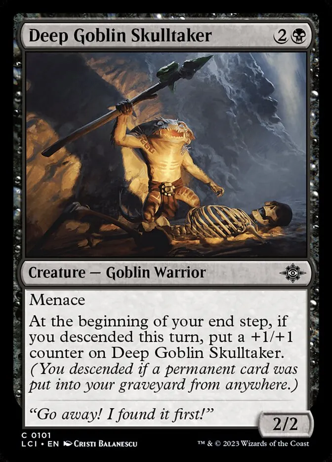 Deep Goblin Skulltaker Front Face