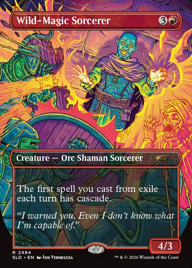 Wild-Magic Sorcerer Front Face