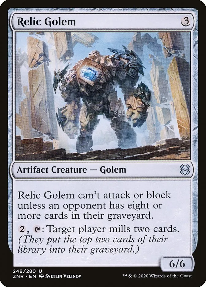 Relic Golem Front Face
