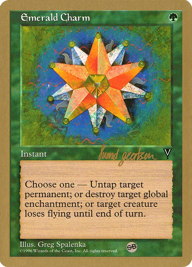 Emerald Charm Front Face