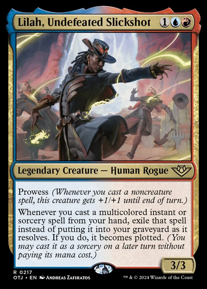 Lilah, Undefeated Slickshot Front Face