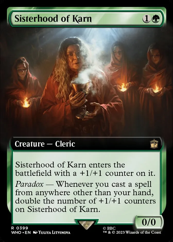 Sisterhood of Karn Front Face