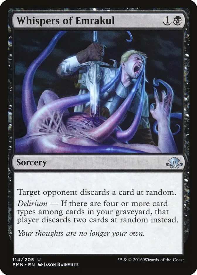 Whispers of Emrakul Front Face
