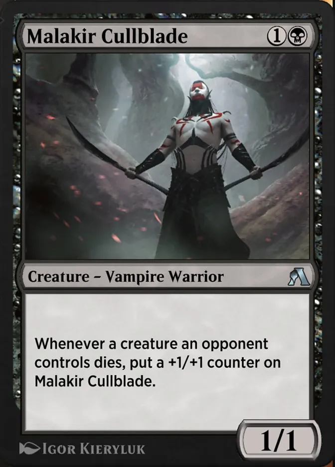 Malakir Cullblade Front Face