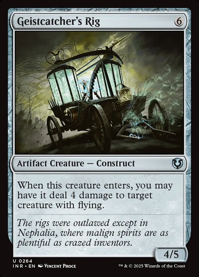 Geistcatcher's Rig Front Face