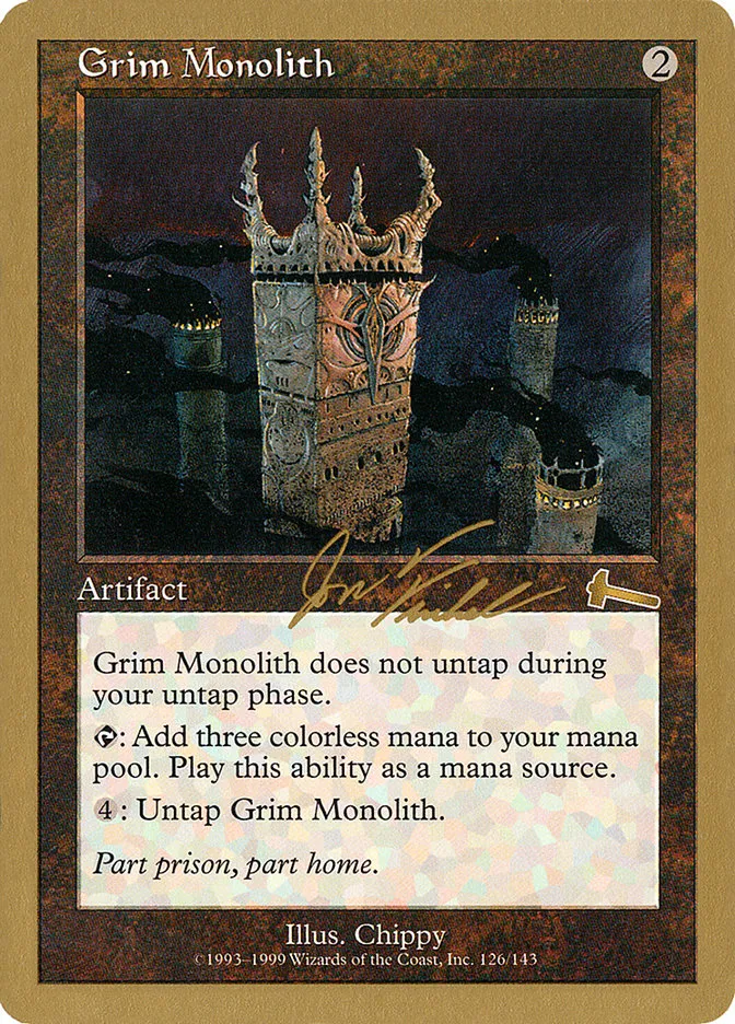 Grim Monolith Front Face