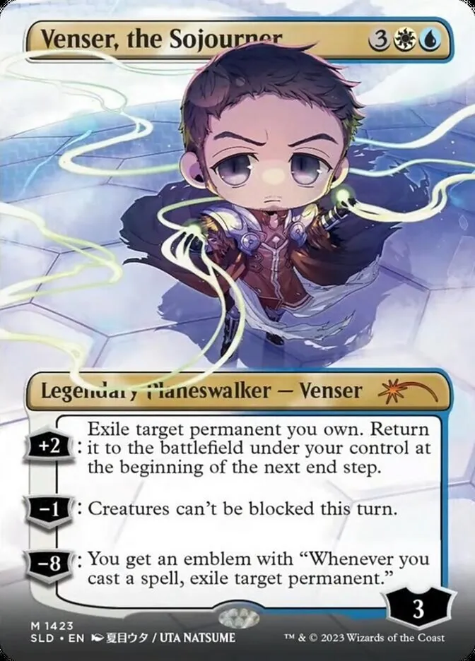 Venser, the Sojourner Front Face