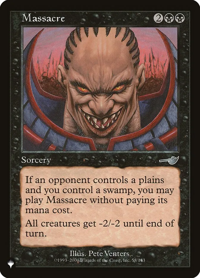 Massacre Front Face